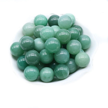 Wholesale 8\10\12\16\18\20mm Natural Green Aventurine Crystal Stone Round Loose Bead for Diy Jewelry