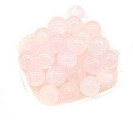 Wholesale Natural Gemstone 8/10/16/18/20mm Rose Quartz Beads Round Loose Stone Beads for Jewelry Making