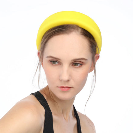 Fancy Velvet Sponge Hairband Women Alice Foam Headbands Hair Accessories Head Band Fashion Headwear Wide Padded Hairbands