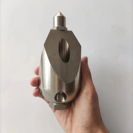 Stainless Steel Ceramics Jetter Nozzle Sewer Cleaning High Impact Piercing Nozzle