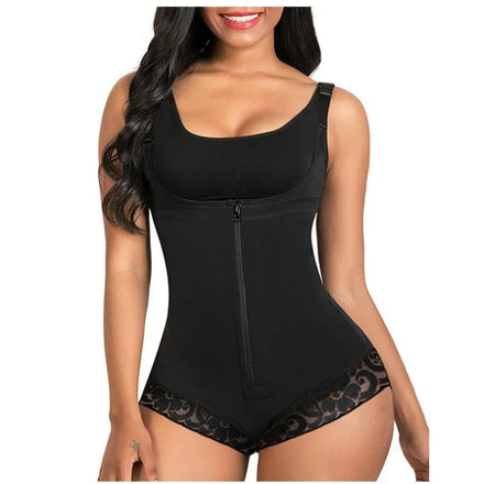 Shapewear for Women Tummy Control Breathable Seamless Body Shaper Zipper Open Bust Bodysuit