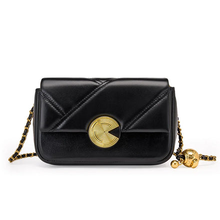 Wholesale Custom Logo Design Fashion Summer National Single Strap Full Grain Leather Crossbody Bag for Ladies