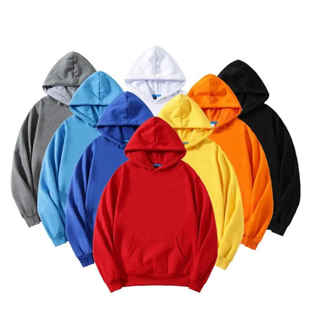 Wholesale Pullover Logo Printing OEM Unisex Blank Plain Sweatsuit Tracksuit Custom Men's Hoodies