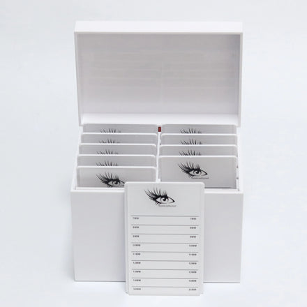 Beauty Salon 10 Layers Acrylic Eyelash Extensions Storage Box Lash Tile Palette Box Eyelash Extension Organizer