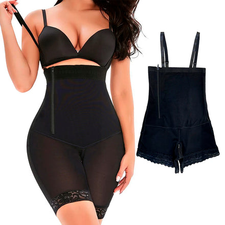 High Compression s Butt Lifter Shorts Girdles Manufacturer Side Zipper Breathable Tummy Control Shapewear Control Panties