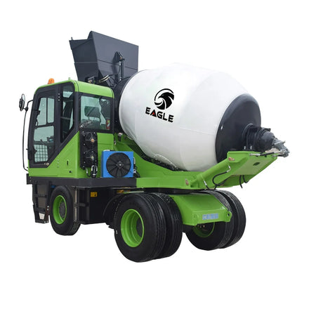 3.5m3 Self Loading Concrete Mixer diesel Operator Concrete Mixer Machine in Ghana