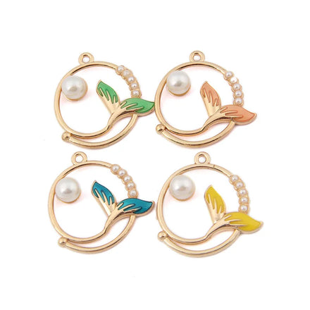 Wholesale Stocked Zinc Alloy Jewelry Accessories Beads Earring Pendant for Diy Making