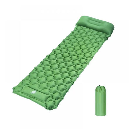 RTS Camping Backpacking Compact Ultralight Sleeping Air Pad Insulated Inflatable Camping Mat Sleeping Pad With Pillow