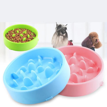 OEM ODM Anti Choke Pet Dog Feeding Food Bowls BPA Free Anti-Choking Pet Slow Eating Feeding Bowl Dog or Cat Slow Feeder Food Bowls