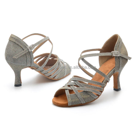 Customized Wedopus Latino Sandals Dance Shoes 7.5CM