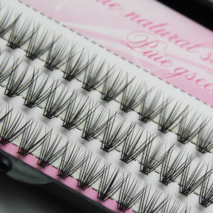 10D 20D 30D 40D DIY Eyelash Extensions Natural Individual Lash Clusters Wholesale