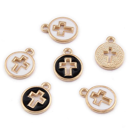 Wholesale Stocked Cheap Bracelet Earring Necklace Gold DIY Pendant Charm