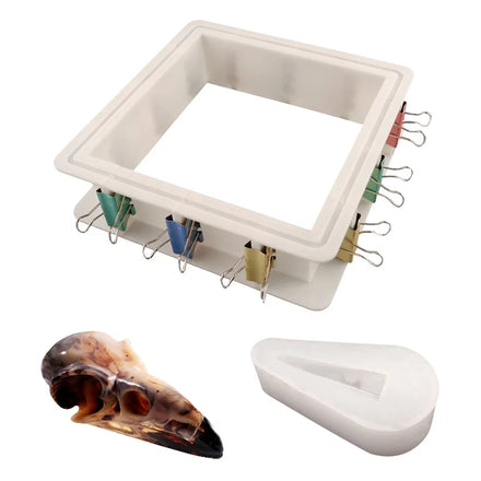 PJ008 Adjustable Molds Housing Silicone Mold Making Tool Reusable Plastic Housing Frame for DIY Resin Soap Candle Mold
