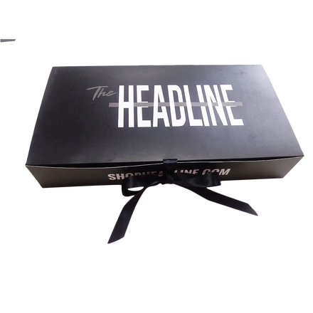 Custom Logo Men's Hair Care Package Vendor Black Hair Comb Packaging Box Foldable Hair Extensions Premium Packaging