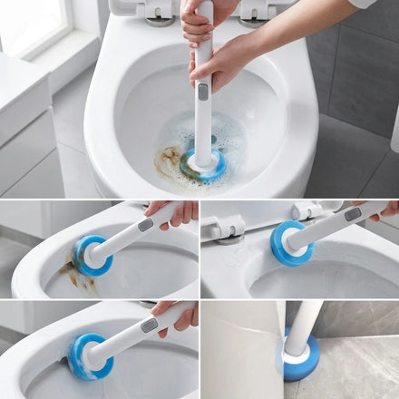 Hot Sale Disposable Toilet Brush and Holder Set for Bathroom Toilet Cleaning Brush