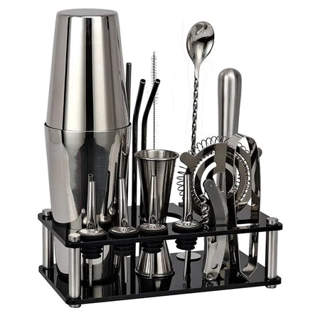 Top Seller 750ml Professional Mixology Bartender Kit Stainless Steel Copper Cocktail Shaker Set Direct From Manufacturer