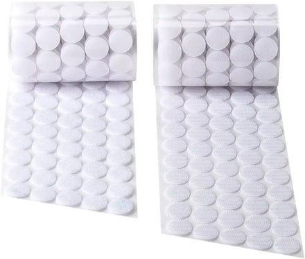 Plastic Hook and Loop Pair Double Sided Tape Transparent Dots Hook Sandpaper