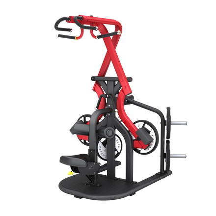Lat Pulldown Back Machine Gym Workout Bodybuilding Bumper Weight Rubber Plate