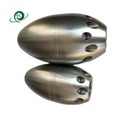 High Pressure Blaster Sewer Jetter Nozzle Large Flow Rate Pipe Washing Nozzle
