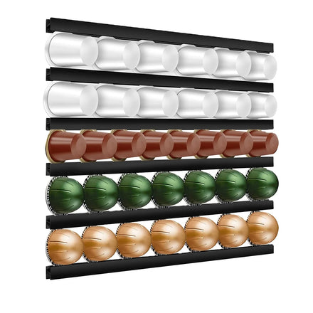 Hot Sale 1SET Plastic Nespresso Pod Drawer Holder Storage Organizer Shelves for Coffee Capsules Organized Nespresso Pod Storage