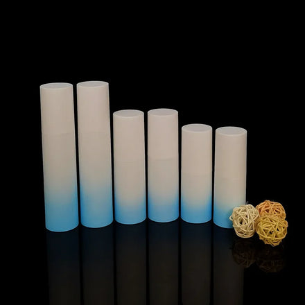 15ml 30ml 50ml Cosmetics Packaging Bottle Plastic Gradient Tourism Portable Lotion Separate Bottle Vacuum Spray Pump Packaging