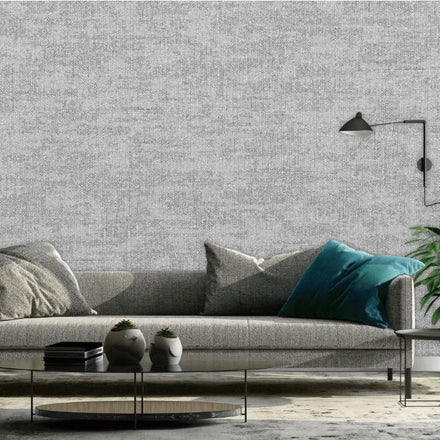 53 CM *9.2 Meter Rustic Modern 3D Waterproof Fireproof Non-Woven Fabric Floral Vertical Strip Wallpaper Living Room TV
