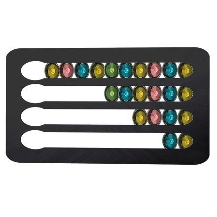 Hot Sale 1PCS Basket Store Soorte for Capsules Cafes to Carry Organizer Coffee Pod Storage Portacialde Caffe
