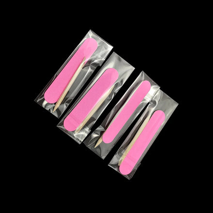 Profession High Quality Lower Price Wholesale Colorful Mini Nail File Wood Stick Set Orange Sticks for Manicure