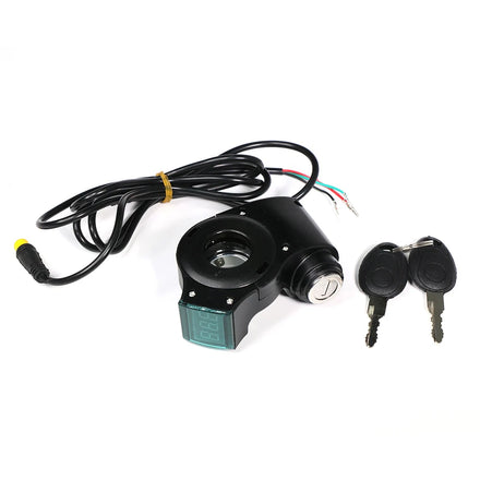 New Image Electric Scooter Thumb Throttle Digital Battery Voltage Key Switch Power Key Lock Electric Scooter Kugoo M4 and M4 Pro