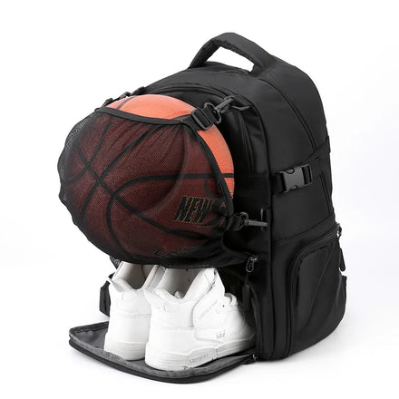 Large Capacity Student Anti-splashing Outdoor Basketball Football Sports Backpack With Shoes Compartment Backpack