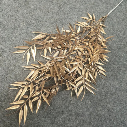 Wholesale Cheap Wedding Gold Leaves Flower Arrangements 100cm