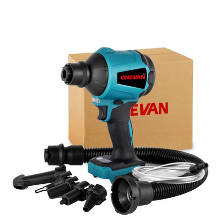 1000W 40000RPM Brushless Dust Blower Inflator Vacuum Function Multifunction Cordless Blower for 18v Battery
