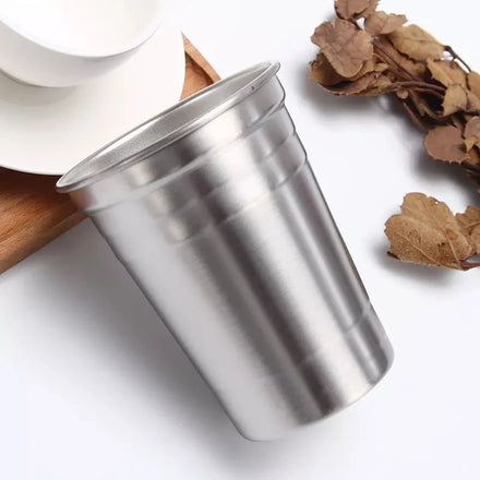 Amazons Newly 304 Stackable Stainless Steel Travel Coffee Mug Customizable Cola Beer Cup for Travel Camping