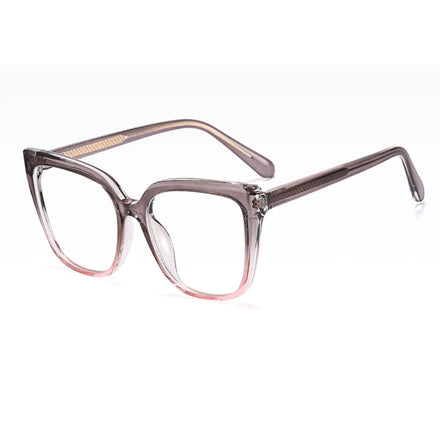 SPARLOO 2370 Women Anti-blue Light Oversized Thick square Glasses clear Lens Eyeglasses