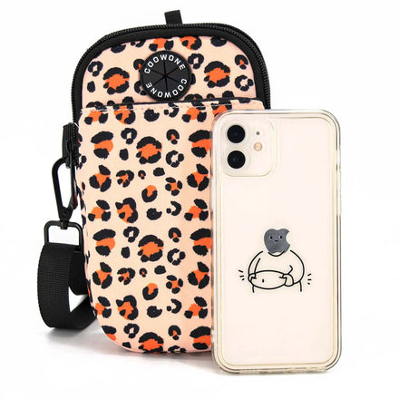 Crossbody Phone Lanyard with Storage Phone Holder Bag for Dog Walking Bag Dog Training Treat Bag Waste Bag Holder Pet Supplies