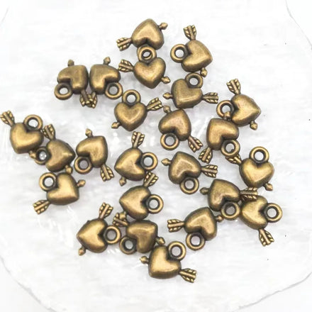 Wholesale Stocked Thousands Styles Available Jewelry Arrow Heart Pendant Necklace