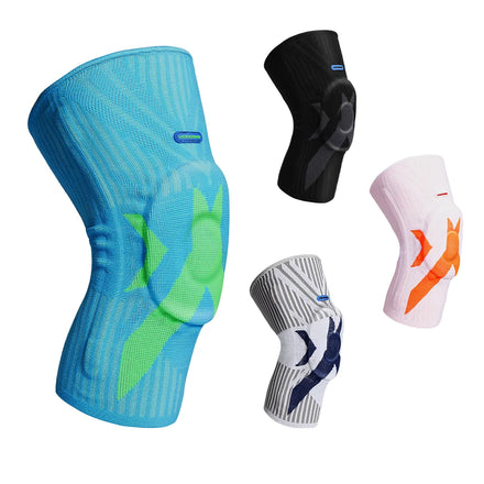 Custom Logo Eco-friendly Thick Compression Knee Support for Basketball and Volleyball Side Stabilizers