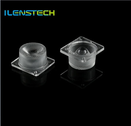 15*30 Degree Led Lens Oval Spot Outdoor Waterproof Wall Washer Lens / 26*24mm Optical Lens