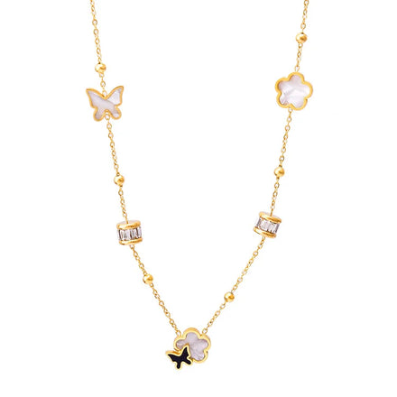 GT Fashion 18k Gold Plated Jewelry Custom Necklace New Designs Pendant Necklace Set Jewelry Choker Necklace Wholesale