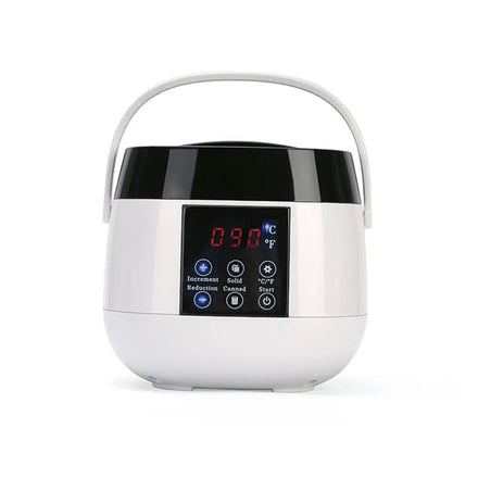 Digital Screen Display with Touch Button Smart LCD Display Wax Heater for Nail