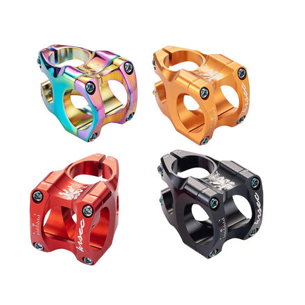OEM Downhill Ultra-light Hollow Short Handle Stem Aluminum Alloy 31.8*35MM Riser Bicycle Stem