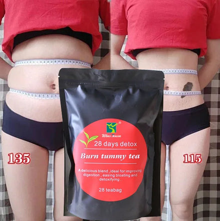 Sliming Detox Burn Tummy Tea Herbal Weight Loss Product Flat Slimming Green Tea Bags for Appetite Suppressant
