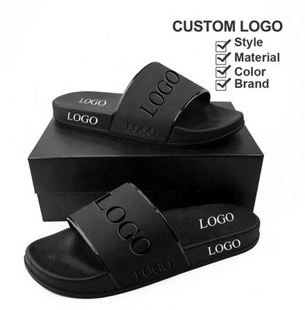 Unisex Custom Embroidered Winter Hard-Wearing Light Weight Waterproof Indoor Outdoor Slippers Home Sandals 3D Printed