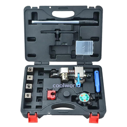 Professional Turret Brake Flaring Tool Create Double Single and Bubble Flares for 3/16 1/4 5/16 3/8 Tubing