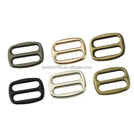Stock Supply Good Quality 0.75inch 20mm 8 Shaped Zinc Alloy Adjustable Tri-glide Buckle