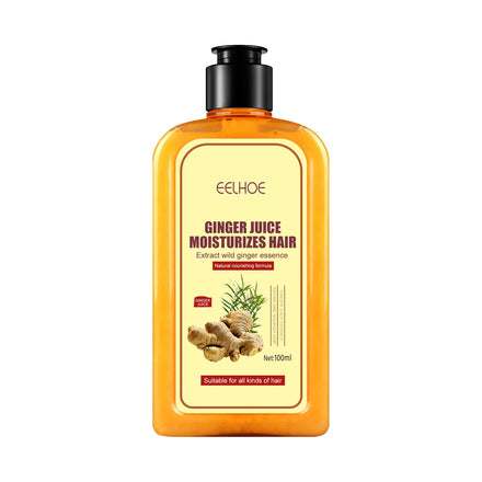 EELHOE Ginger Extract Shampoo Strengthens Hair Roots Nourishes Repairs Anti-Loss Hair Loss Shampoo Oily Hair
