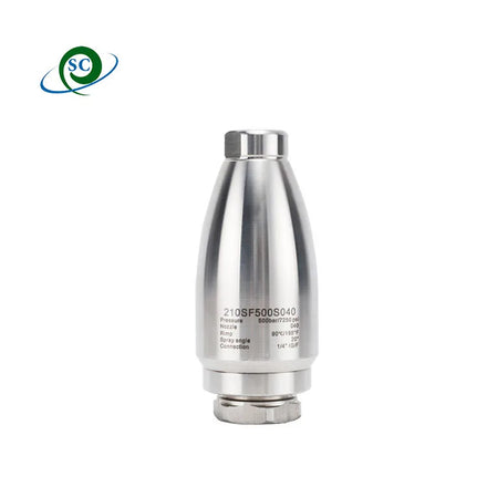 Stainless Steel Cone Jet Turbo Nozzle 500 Bar High Pressure Rottating Washer Spray Nozzles