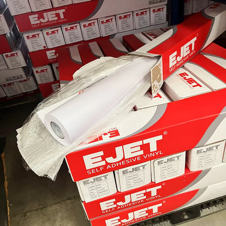 Jetbest Eco-Solvent Ink White Glossy/Matte PVC Roll Printing Self-Adhesive Vinyl Removable Advertising Material for Vehicle