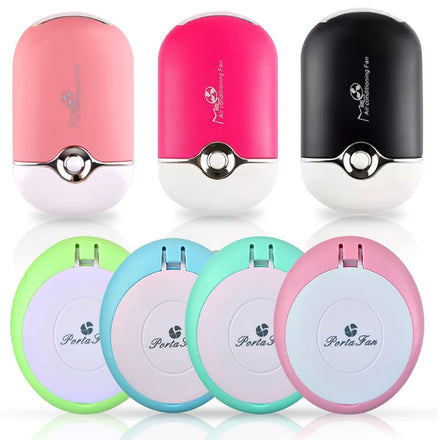 Bulk Portable Black Pink Mini Electric Fan Usb Eyelash Fan Dryer for Eyelash Extension