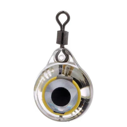 Fishing Lure Trap Light LED Deep Drop Underwater Eye Shape Fishing Squid Bait Luminous Lure Lamp for Attracting Fish